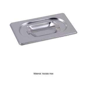 Couvercle Inox Macel pour Bac Gastronorm GN 1/9, Contenants Gastronorm en Acier Inoxydable, Équipement de Restauration en Gros - Product Image 3
