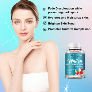 Integratore in Gommose per Adulti per lo Sbiancamento della Pelle, Rimuove le Macchie Scure, Illumina il Tono della Pelle - Gommose al L-Glutatione - Product Image 4
