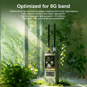 Detector de Drones TTSKW08 100-8Ghz, Sistema Anti-Drones, Detector de Banda Completa 8G, Detector de Drones Portátil Tatusky, Seguridad Anti-Drones - Product Image 4