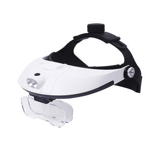 MG81001-H 1.0X1.5X2.0X2.5X3.5X5 Lens Afneembare Medische LED Helm Vergrootglas <span class=keywords><strong>Optivisor</strong></span> Koplamp glas Vergrootglas - Product Image 5