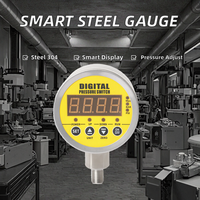 ZHYQ Hanke Stainless Steel 304 Smart Adjustable Digital Hydraulic Differential Pressure Gauge Controller ZH-S600E/800E/900E