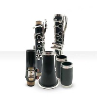 Professional High Quality B flat Good Price Bakelite Nickel Plated 17-Key Bb Clarinet