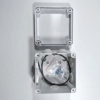 Boîte de jonction électrique en plastique, 50 pièces, 100x100x70, Gland, pour jonction de câble