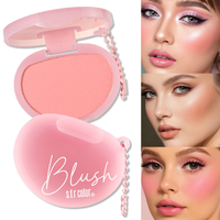 Palette de fards à joues en poudre en gros, maquillage végétalien, palette de highlighter et de fards à joues en poudre