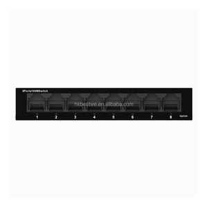 Low <b>Power</b> Consumption 8FE Network Ethernet <b>Switch</b> 4KV Metal Housing 8 Ports 100M Fast Ethernet <b>Switch</b> - Product Image 3
