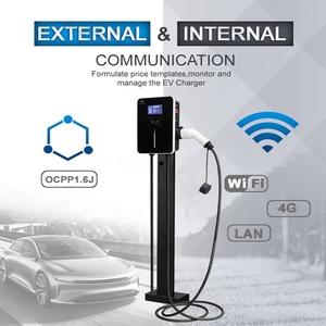 Station de recharge électrique EV 7kW, chargeur de <span class=keywords><strong>voiture</strong></span> électrique <span class=keywords><strong>hybride</strong></span> solaire, système de recharge solaire <span class=keywords><strong>pour</strong></span> la maison, avec application - Product Image 5