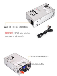 Ddp 0-45V 14A/0-90V 7A có thể điều chỉnh điện áp đầu ra hiện tại pin sạc 12V 24V cung cấp điện nhanh chóng sạc Adapter - Product Image 5