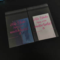 Pochettes de protection personnalisées transparentes imprimées en héliogravure pour menus, sacs rétractables en plastique BOPP/OPP refermables pour livres de bandes dessinées et emballages