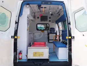 EmergencyICU אמבולנס רכב מעבר V362 ניטור אמבולנס רכב ספק (בנזין, MT, Euro6) אמבולנס רכב טוב מחיר