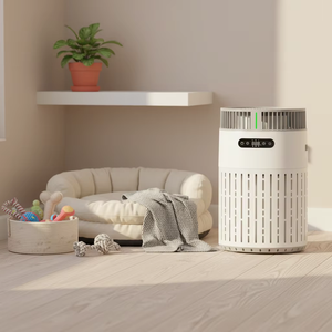 เครื่องฟอกอากาศสำหรับสัตว์เลี้ยงอัจฉริยะ พร้อมแผ่นกรอง H13 HEPA กำจัดกลิ่นขนสัตว์ ทำความสะอาดบ้าน ใช้งานง่ายสำหรับสัตว์เลี้ยง เสียงเบา ควบคุมผ่านแอพ รองรับ OEM - Product Image 1