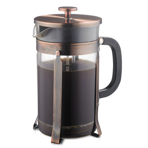 Cafetière à presse française avec 4 filtres, acier inoxydable Durable, résistant à la chaleur, verre Borosilicate, presse à café, <span class=keywords><strong>percolateur</strong></span> - Product Image 3