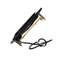 Micros de guitare électrique Alnico 5 Humbucker avec anneau noir pour pièces de guitare