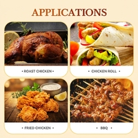Poudre de foie de poulet séché et mélangé, et poudre de panification, de fabrication directe, pour assaisonnement de poulet personnalisé