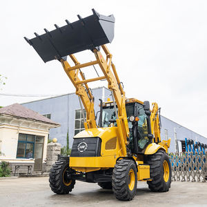 Livraison gratuite Chargeuse-pelleteuse Hengwang pour travaux de terrassement 4x4 Diesel 8 tonnes Chargeuse-pelleteuse sur roues avec moteur EPA - Product Image 6