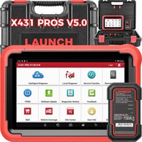 Versión Global LAUNCH X-431 PROS V5.0 Escáner Automotriz Versión Elite Compatible con FCA Autoauth DBScar VII Escaneo Bidireccional Bluetooth