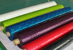 <span class=keywords><strong>Film</strong></span> EVA PEVA gaufré carré, directement de l'usine |   Certifié ISO 9001 et REACH |   Approvisionnement en gros volume <span class=keywords><strong>pour</strong></span> les fabricants de rideaux de douche - Product Image 2