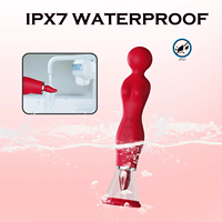 Luxus wasserdichtes vibrierendes Spielzeug wiederauf ladbarer Flirt Doppel motor für Frauen Tragbare Größe Klitoris stimulierender Vibrator
