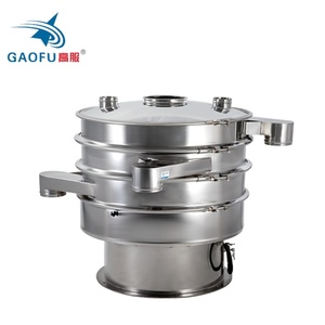 Nhà sản xuất điện Vibro chọn lọc máy SS cấp thực phẩm rung màn hình tròn rung sàng cho oregano lá bột - Product Image 1