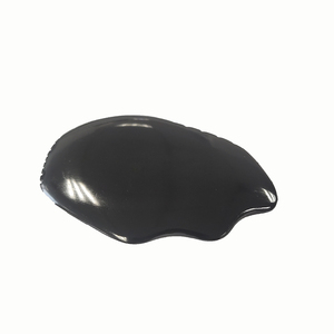 Grande Strumenti Fatti A Mano <span class=keywords><strong>Giada</strong></span> <span class=keywords><strong>Gua</strong></span> <span class=keywords><strong>sha</strong></span> Bordo Nero Bian <span class=keywords><strong>Pietra</strong></span> <span class=keywords><strong>di</strong></span> Massaggio Del Viso Raschiando Guasha Consiglio per la Bellezza - Product Image 4