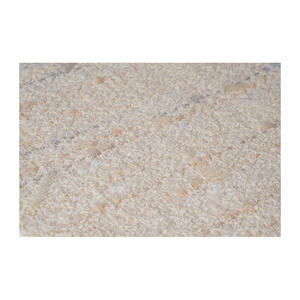 Tela Tweed de Primera Calidad Hecha en Corea, Color Beige-Gris, Algodón con Textura de Malla y Pompones, Tejido Personalizado OEM y ODM - Product Image 2