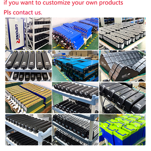 Wasserdichte Dreieckstasche 72V 48V 20Ah 40Ah E-Bike Lithium-Ionen Dreiecksbatterie Typ Mountain 52V Akku für Elektrofahrräder - Product Image 2