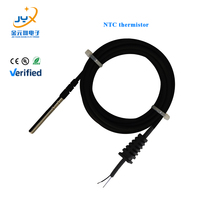 NTC Temperatursensor-Gehäuse 5K/2K/2,25K B3950 IP68 Wasserdicht Edelstahl TPE 1M für Wassertank Flüssigkeitspool Aquarium