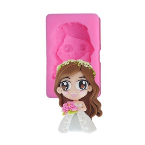 Moldes <span class=keywords><strong>de</strong></span> Silicona para Decoración <span class=keywords><strong>de</strong></span> <span class=keywords><strong>Pasteles</strong></span> y <span class=keywords><strong>Fondant</strong></span>, Diseño 3D <span class=keywords><strong>de</strong></span> Novios, Textura Fina, Forma Rectangular - Product Image 6
