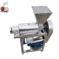 Hoge Efficiëntie Commerciële Automatische Kokosmelk Schroef Persen Juicer Extractor Machine