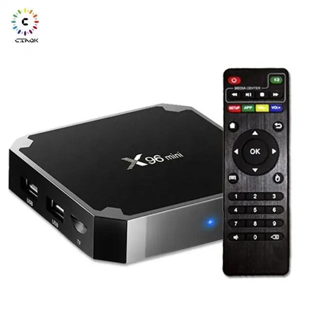 Горячая распродажа Android TV Box X96 MINI Amlogic S905W 1 гб ram 8 гб rom Android 7,1 os Android 9,0 Box TV