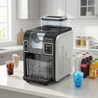 Machine à smoothie glacé instantané, conception en bouteille, professionnelle, entièrement automatique, domestique, économe en énergie, préparateur de slushy en 1 minute, pour jus