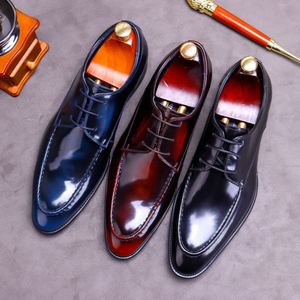 Nuevo Modelo 2026 de Zapatos de Fiesta para Hombre de Negocios - Mocasines Personalizados para Hombre - Zapatos de Vestir Formales de Cuero y Oxfords para Hombre - Product Image 2