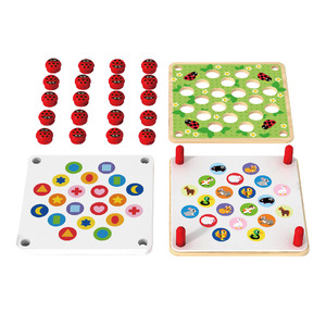 Wooden Puzzle Memory Game Chess Children Focus on <strong>Training</strong> <strong>Logical</strong> <strong>Thinking</strong> - Product Image 4