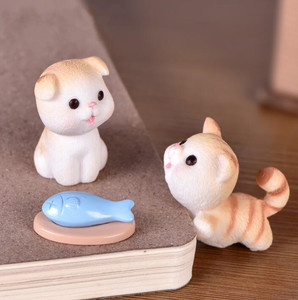 Produttore artigianato in resina miniature fai da te gatti carini Design in cartone di <span class=keywords><strong>moda</strong></span> decorazione per la casa ornamenti artigianali in resina fai da te - Product Image 3