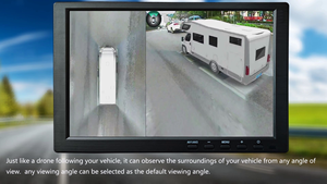 Toàn cảnh 360 Hệ thống camera cao cấp loạt Phụ tùng xe hơi nóng bán Châu Âu Mỹ chất lượng tốt lái xe an toàn hệ thống giám sát - Product Image 5