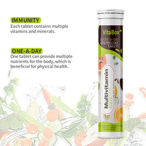 वाइटबोक्स वयस्क कार्बनिक मल्टीविटामिन अपशिष्टों के साथ फलों के स्वाद 4 ग्राम * 20 - Product Image 3