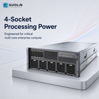 Serveur Barebone FusionServer 5885H V6 4U 4S à Configuration Personnalisable avec Options CPU, Mémoire, Stockage et RAID PCIe