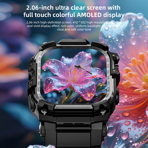 Jam Tangan Pintar APPLLP 7 Max NFC GPS 2.06" 3+32GB AMOLED, Pencatat Latihan, Jam Olahraga dengan Desain Modis untuk Android dan iOS - Product Image 2