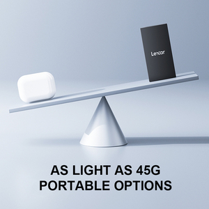 Blazing Fast Lexar SL300 USB 3,2 SSD Unidad externa resistente a los golpes para almacenamiento de datos iOS Android - Product Image 4