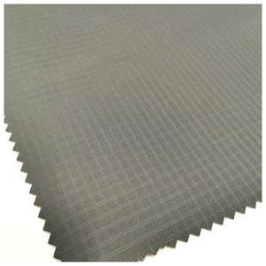 Tela oxford a cuadros impermeable, <span class=keywords><strong>200D</strong></span>, recubrimiento de PU ripstop, poliéster, rejilla de tres cables, tela oxford para bolsa/equipaje/tienda - Product Image 6