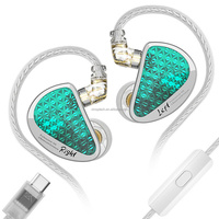 Écouteurs intra-auriculaires professionnels KZ AS16 PRO 8 Driver, son HiFi, casque audio filaire 3,5 mm pour la musique