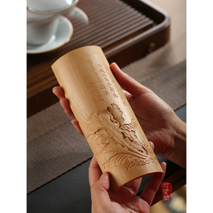 Hand-carved Bamboo Tea Spoon Handle Tea Ceremony Accessories Utensils - Product Image 5