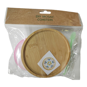 Tự làm hỗn hợp màu sắc Kính Màu Gạch Mosaic Kit dành cho người lớn nhà nghệ thuật Quà Tặng mùa xuân trang trí nội thất-Mosaic Coaster làm Kit - Product Image 3