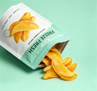 Sachet alimentaire personnalisé refermable à fermeture éclair, imprimé, en Mylar, pochette autoportante laminée mate pour aliments