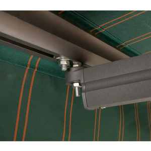 Tenda da Sole Pieghevole a Braccio Estensibile Ty Unique Design in Lega di Alluminio Rinforzata da 3/2,5 Metri per Finestra o Porta d'Ingresso - Product Image 4