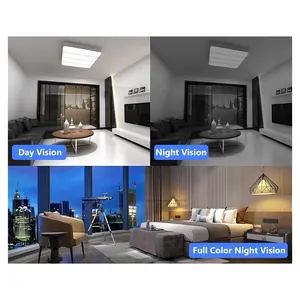 2MP Wifi tuya Thông Minh Trong Nhà Camera An Ninh HD đêm phiên bản chuyển động theo dõi bé vật nuôi người già màn hình với ống kính góc rộng