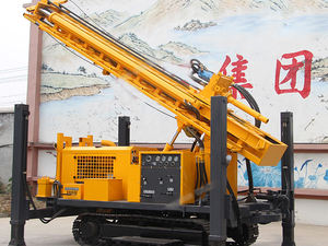 סין מפורסם מותג HENGWANG מים גם אסדת קידוח כרייה קידוח מכונת HQZ220L - Product Image 4