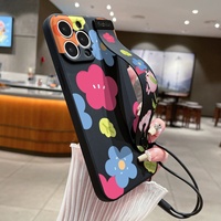 Coque iPhone de luxe élégante pour les femmes Design à la mode avec strass et paillettes