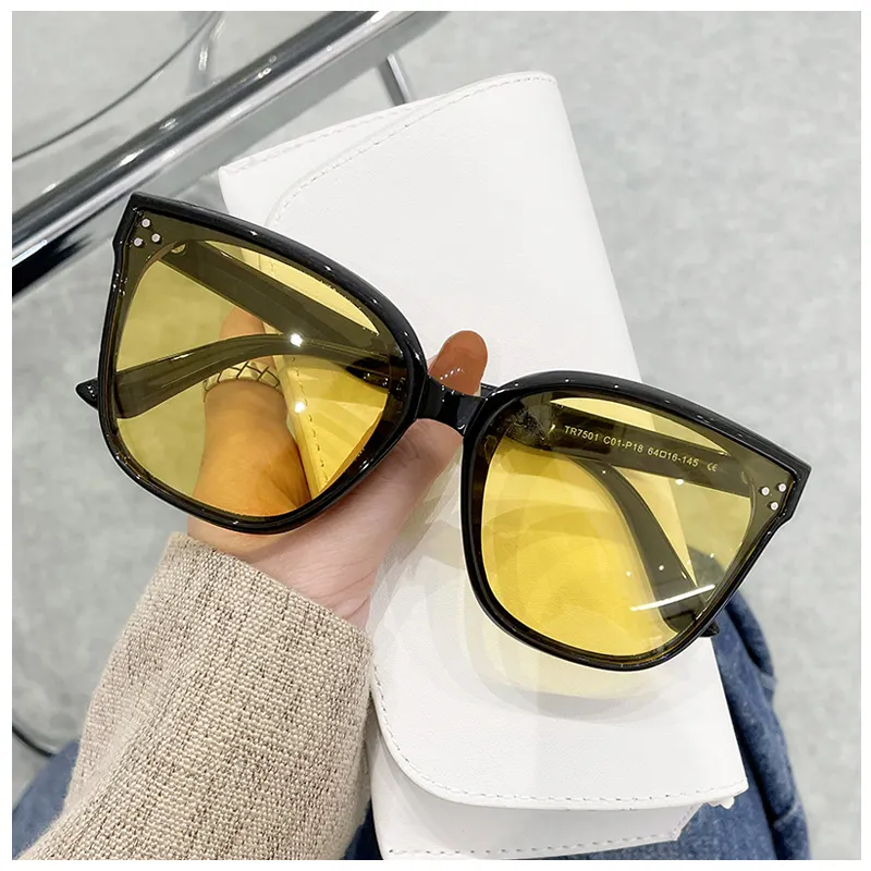 VisualMate Fashion 2024 Folding Sunglasses Womens TAC Polarized Square Sun Glasses TR90 Mens Sunglass