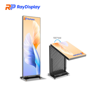 Pantalla LED Plegable P2.5 a Precio de Fábrica, Pantalla LED Interior Plegable para Publicidad, Soporte Móvil para Pancartas LED para Eventos en Centros Comerciales - Product Image 3