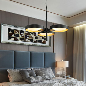 Simig Post moderna semplice metallo <span class=keywords><strong>LED</strong></span> lampada <span class=keywords><strong>a</strong></span> sospensione nuovo Design lampada da parete per soggiorno o camera da letto luce lampadario - Product Image 2